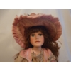 Image 2 : Large Vanessa Porcelain Doll in Pink - 24T 