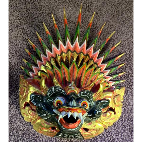Hand Carved Balinese Ceremonial Mask 9.5T
