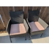 Image 5 : 3 Piece Rattan Patio Set 44x26x40"tall