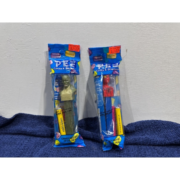 Collection of Pez Dispensers - The Amazing Spiderman