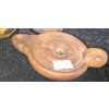 Image 7 : Small Decorative Collectibles: Jar w/ Lid 4 T , Jar 2.5 T, Incense Holder 5 W, 3 D, 2 T, Clay Whorls