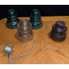 Set of Glass Insulators 