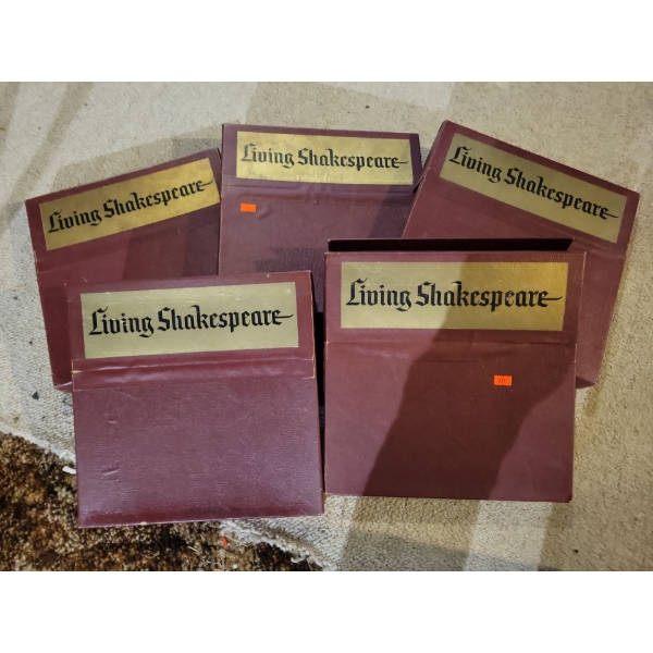 Living Shakespeare Record Collection With Literature