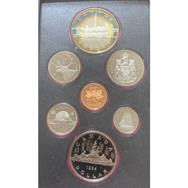 1984 Canadian 7-Piece Specimen Coin Set