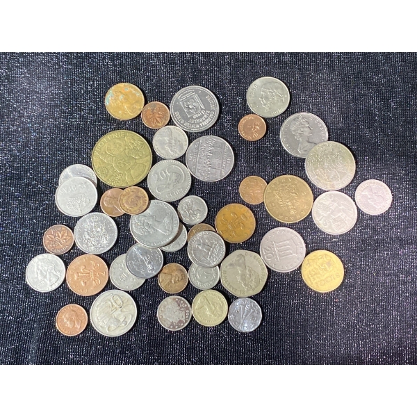 Coins Including one from 1900