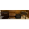 Miscellaneous Furniture Collection - Small Shelves (26W, 31T),  TV Stand, TV Dinner Trays 