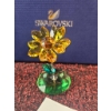 Image 3 : Three Swarovski Crystal Floral Figurines with Original Boxes