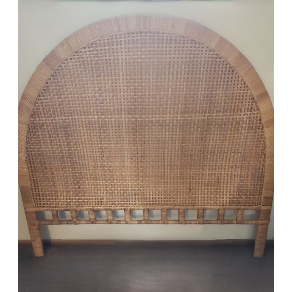 Vintage Rattan Headboard/ Panel 60 X 53, No Hardware (Lean Against Wall) 