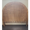 Image 1 : Vintage Rattan Headboard/ Panel 60 X 53, No Hardware (Lean Against Wall) 