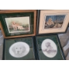 Image 1 : 4 Kathy Hagerman Limited Edition Golden Retriever Prints Framed Under Glass & Matted