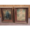 Image 1 : Vintage Art Prints - Boy Blue w/ The Pink Lady 10"Tall