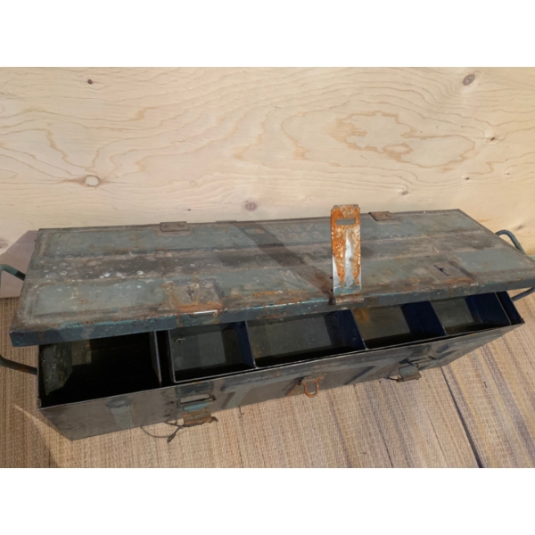 Vintage Military Metal Box