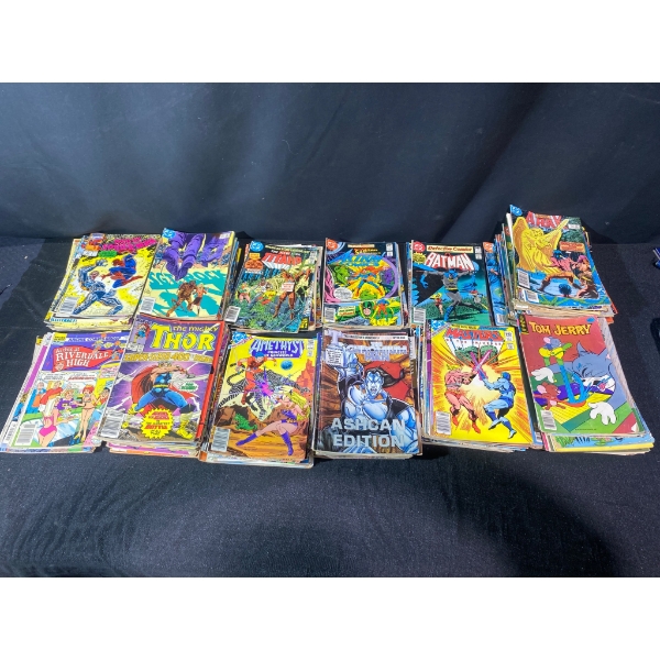 Vintage Comic Books Featuring Marvel, DC, and More