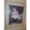 Image 2 : Framed Pics of Children w/ Dogs 22 X 26 