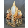 Image 5 : Krystonia Hand Painted Figurines, Made in England w/ Certificates,  8 Pieces, Largest 10inx10in