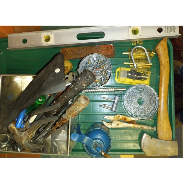 Bundle Of Basic Shop/ Garage Tools & Items