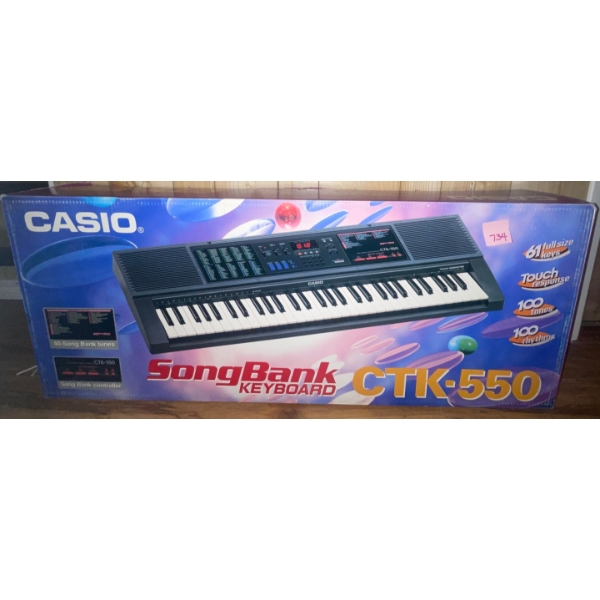 Casio Electronic Songbank Keyboard CTK-550