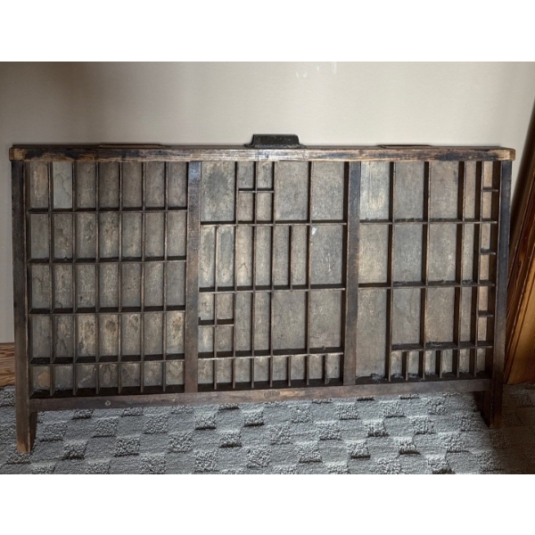 Antique Hamilton Printers Drawer - 32W 