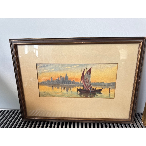 Sunset Watercolour Painting