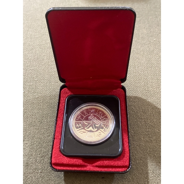 1978 Canada Commonwealth Games Silver Dollar Coin in Presentation Case