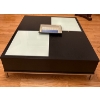 Image 1 : Checkered Accent Table w/ More 33x33x12 Contents Not Included 