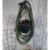 Image 1 : Outdoor Essentials - Tropical Outdoor Basket w/ Garden Hose & Metal Plant Stands 