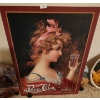 Image 3 : Metal Pepsi Sign 12 X 18,  Plate w/ Ship 10" Diameter, Ceramic Seagull Wood Base 11 T and More!