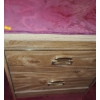Image 5 : Wine Table 13" Diameter Top,  21 T and Nightstand (Side Table) w/ 2 Drawers 21.5 W, 16 D, 21 T 