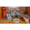 Image 1 : Vintage CORTENDORF GEOBEL Ceramic Duck Figure 7T w/ Assorted Shelf Decor