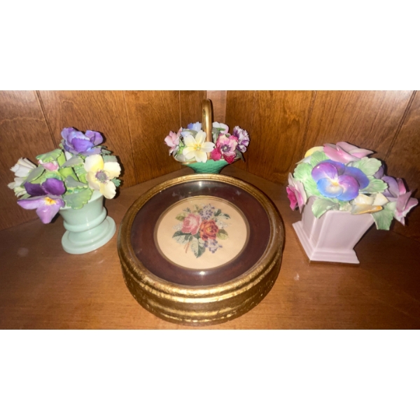Hand Made Floral Bone China Pieces For Any China Cabinet