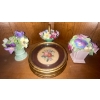Image 1 : Hand Made Floral Bone China Pieces For Any China Cabinet
