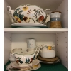 Image 1 : Contents of Cupboards: Dinnerware, Serving Tureen, Gravy Boat and More!