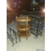 Image 1 : 3 Tier Dessert Platter w/ Retro Vase Orchid Planters & More