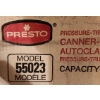 Image 4 : Presto Model 55023 Pressure-Tru Canner-Cooker