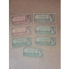 Image 1 : Vintage Canadian Bank Notes $1 & $2 Denominations - Devils Head 