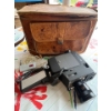 Image 2 :  Yashuca -U handheld 8mm video recorder with vintage leather case
