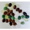 Image 2 : Assorted Natural Gemstone Parcel (44.15 ct total, ~8.6 mm each)