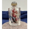 Image 2 : Floral Snuff Bottle with Spoon 3H