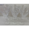 Image 1 : Waterford Crystal Sheila Pattern Sherry Glasses (6)- 5.5 inches Tall