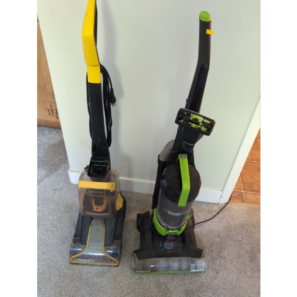 Bissel Power Force Rewind Pet w/ Bissell Power Clean Turbo Brush Pet 