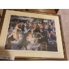 Image 4 : Prints & Natural Floral Decor.  Renoir Print 22 w 18 h