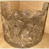 Image 1 : Striking American Brilliant Palermo Cut Glass Ice Bucket 8"Diameter 