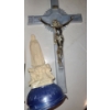 Image 4 : Mary Statue 12 T, Crucifixes- Tallest w/ Blue Cross 12 T and More!