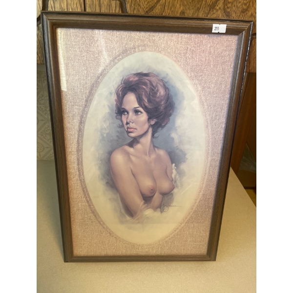 Leo Jensen Art Topless Beauty 22x24