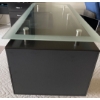 Image 6 : Modern Contemporary Home Office Desk w/ Genuine Leather Boss Chair On Casters