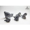 Image 3 : Hand-Carved Soapstone Sculptures. All Wolf Originals