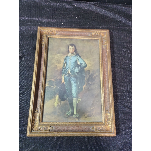 "The Blue Boy" Print (8" x 12" Inches Before Frame)