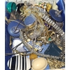 Image 5 : Vintage Jewelry Box 10 W, 7 D, 3.5 T and Assorted Costume Jewelry