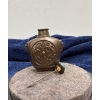 Image 3 : Metal Snuff Bottle with Spoon 3.25H