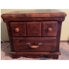 Image 1 : Vintage Wooden Bedside Table (Slight Water Damage on Top) - 26W, 19D, 23T